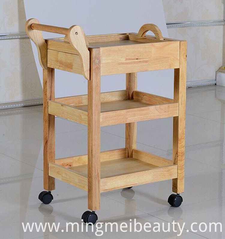 wood beauty salon trolley wood beauty salon trolley